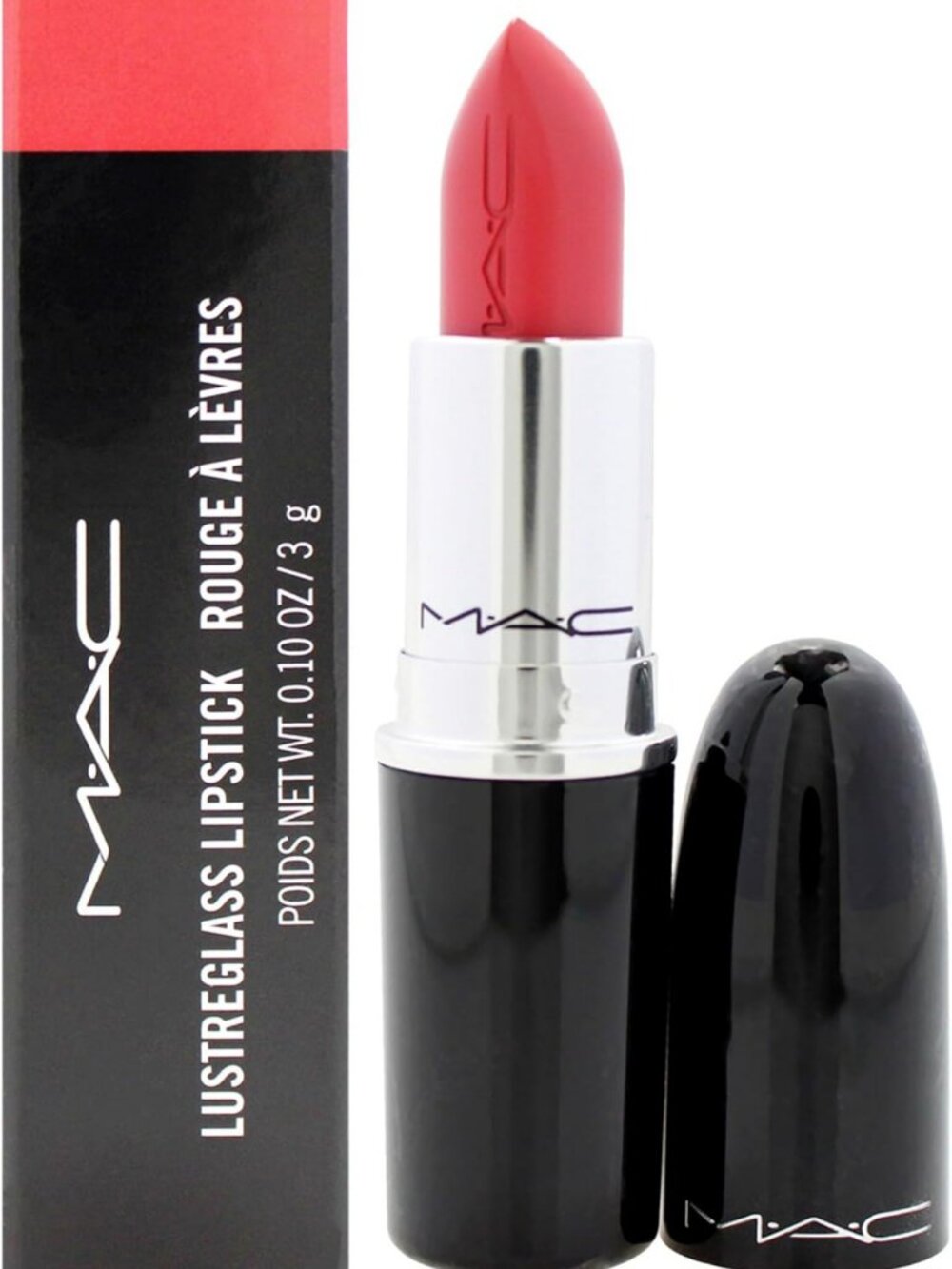 Sheer Pink Lustreglass Lipstick - Hydrating, Long-lasting Color - 0.1 oz